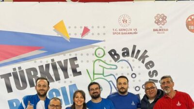 Balıkesir’de düzenlenen Boccia Türkiye Şampiyonası, 17 ilden yaklaşık 160 sporcunun