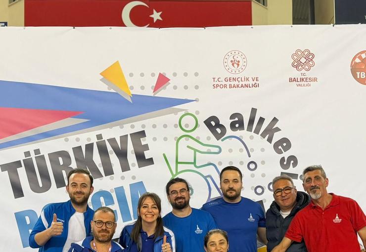 Balıkesir’de düzenlenen Boccia Türkiye Şampiyonası, 17 ilden yaklaşık 160 sporcunun