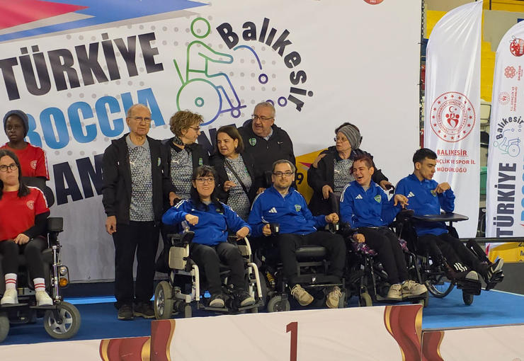 Gaziemir Belediyesi Spor Kulübü Boccia Takımı’nın BC1 ve BC2 kategorilerinde