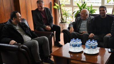 Bornova Belediye Başkanı Ömer Eşki, İzmir 3. Sanayi Sitesi’nde düzenlenen