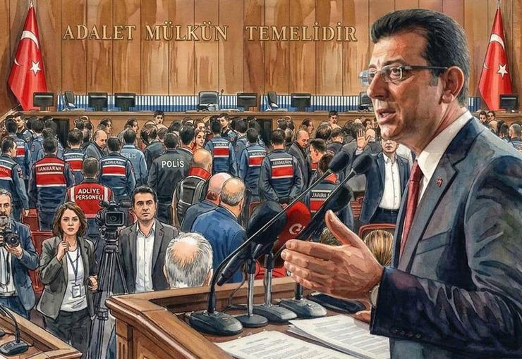 İBB Davasında bugün duruşmaların 5. haftasına girildi. Geçen perşembe günü