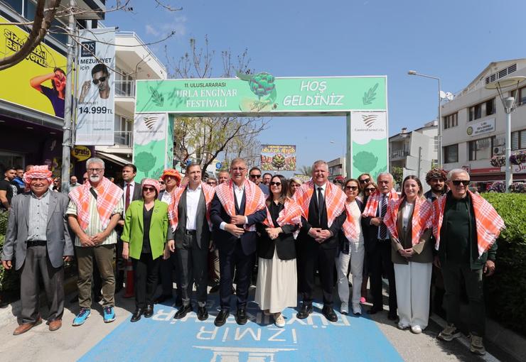Ege’nin bereketli topraklarında yetişen enginar, bu yıl da Urla’da yalnızca