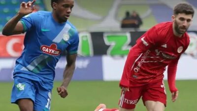 Çaykur Rizespor, Adedire Mebude'nin sakatlık durumuna dair açıklamada bulundu.