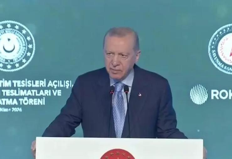 Cumhurbaşkanı Recep Tayyip Erdoğan, Lalahan'da, ROKETSAN Üretim Tesisleri Açılışı, Seri