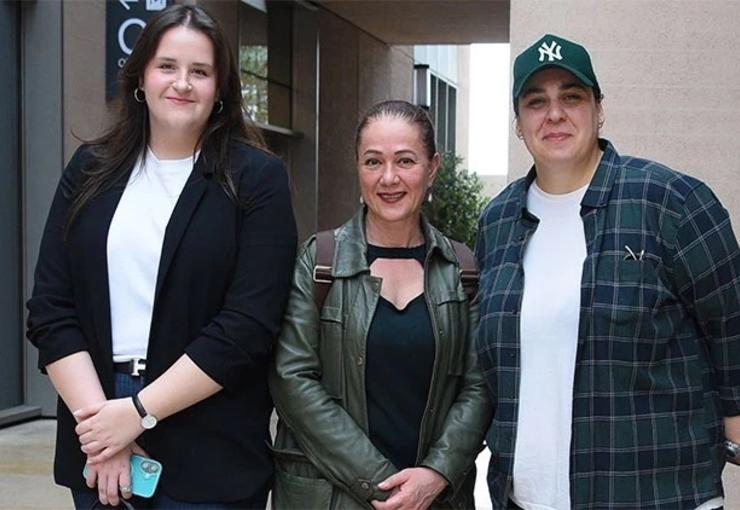 Bennu Yıldırımlar önceki gün ekip arkadaşları ile Galataport İstanbul’daki Müzeverse’ü