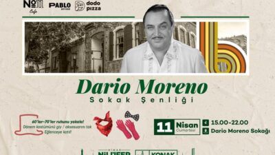 Konak Belediyesi, İzmir aşığı sanatçı Dario Moreno’yu, doğum yıl dönümünde,