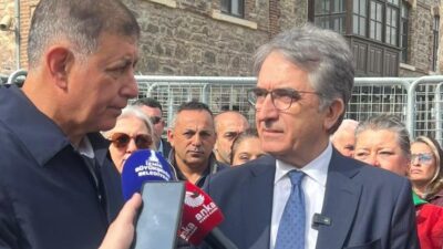 İzmir Büyükşehir Belediye Başkanı Cemil Tugay'ın Meslek Fabrikası'nda başlattığı nöbet