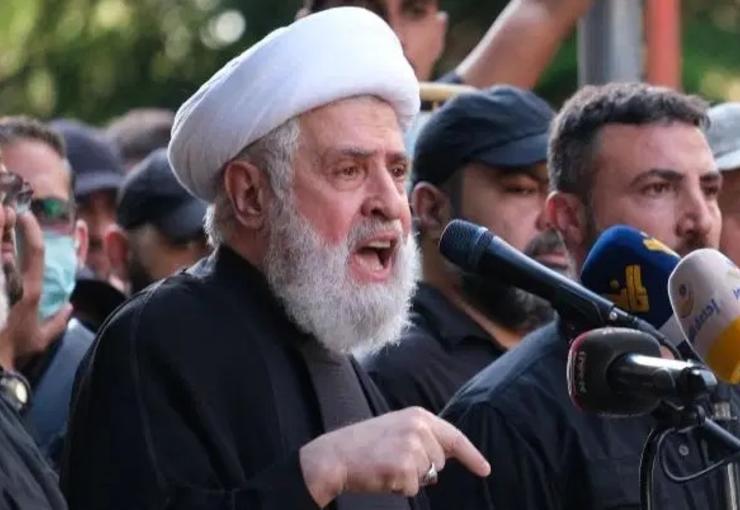 İsrail ordusu, Hizbullah lideri Naim Kasım’ın Beyrut’a düzenlenen gece saldırısında