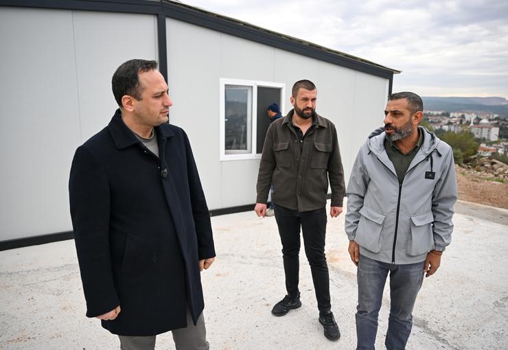 Bornova Belediye Başkanı Ömer Eşki, Erzene Mahallesi İZYUVA bölgesinde yapılacak