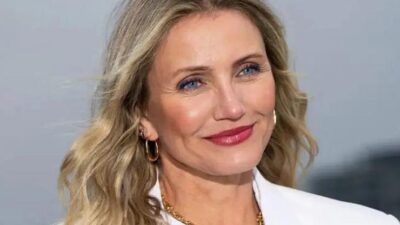 Hollywood’un dünyaca ünlü yıldızı Cameron Diaz, evine misafir kabul ederken