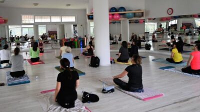 Bornova Belediyesi Spor İşleri Müdürlüğü tarafından kadınlara yönelik olarak düzenlenen