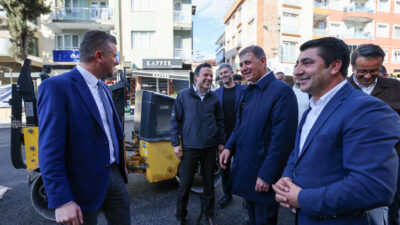 İzmir Büyükşehir Belediye Başkanı Dr. Cemil Tugay ile Buca Belediye