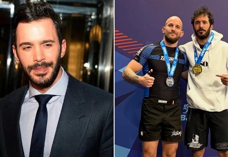 Ünlü oyuncu Barış Arduç, İtalya’nın Milano kentinde düzenlenen uluslararası Jiu-Jitsu