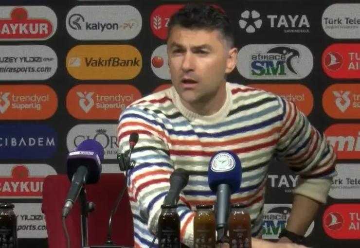 Trendyol Süper Lig'in 29. hafta karşılaşmasında Çaykur Rizespor evinde ağırladığı