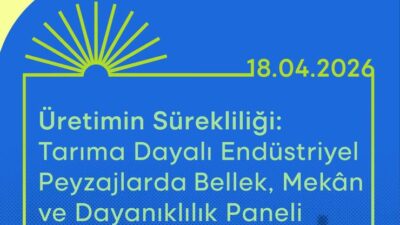 İzmir Büyükşehir Belediyesi yürütücülüğünde 17-18 Nisan tarihleri arasında Tarihi Havagazı