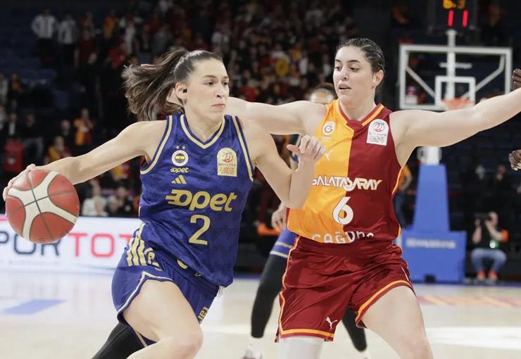 Basketbolda FIBA Kadınlar Avrupa Ligi 6'lı Final organizasyonunda mücadele eden