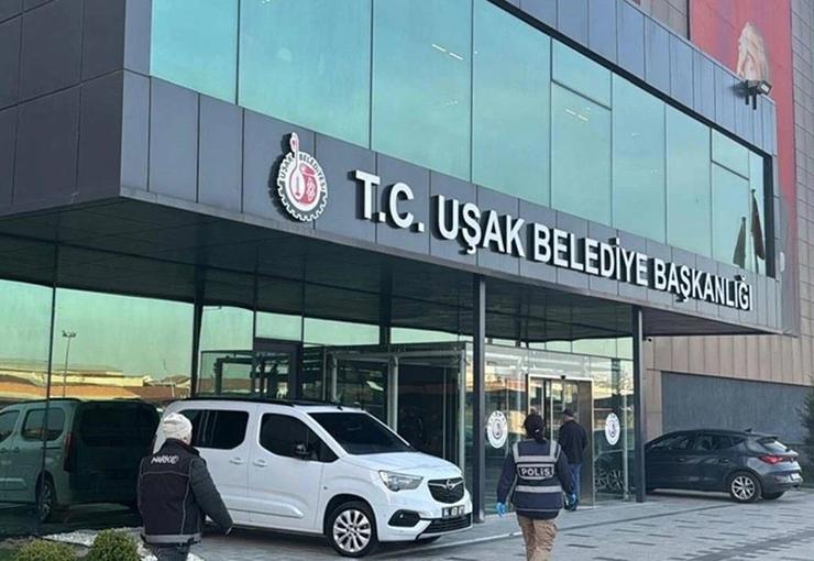 İstanbul Emniyeti Mali Suçlarla Mücadele Şube Müdürlüğü tarafından; Uşak Belediyesi'ne