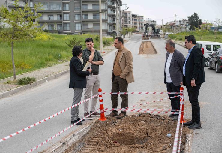 Bornova Belediyesi, Aşık Veysel Rekreasyon Alanı üzerindeki varyant yolda başlattığı