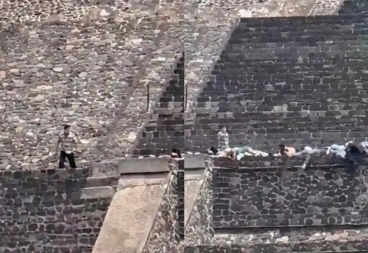 Meksika’nın en önemli turistik merkezlerinden biri olan Teotihuacán antik kentinde