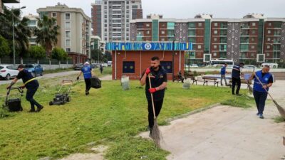 Buca Belediyesi, baharın gelişiyle birlikte 47 mahallede eş zamanlı yabani