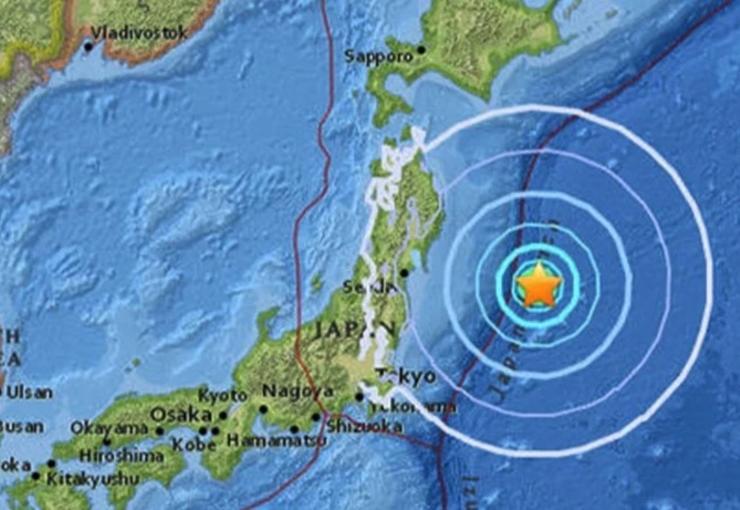 Japonya’da merkez üssü Güney Tokachi bölgesi olan 6.2 büyüklüğünde deprem