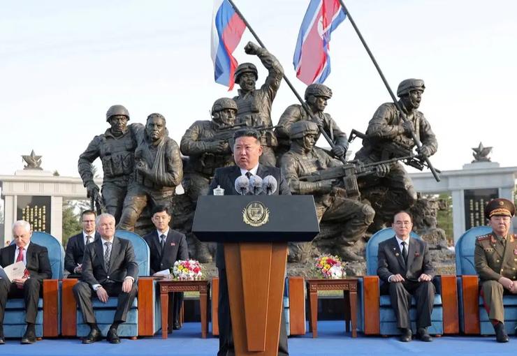 Kuzey Kore, Rusya safında Ukrayna savaşında ölen askerleri için başkent