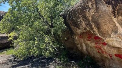 Anadolu’nun en eski kült merkezlerinden biri olan Latmos’ta kaya resimleri