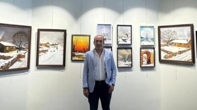 Finans dünyasındaki başarılı kariyerinin ardından fırçayı eline alan Bayram Erli,