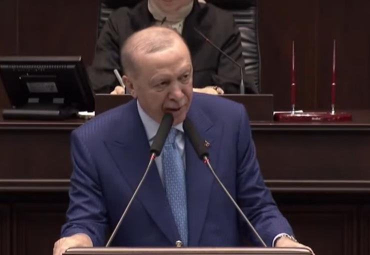 AKP'li Cumhurbaşkanı Recep Tayyip Tayyip Erdoğan, partisinin grup toplantısında konuştu.
