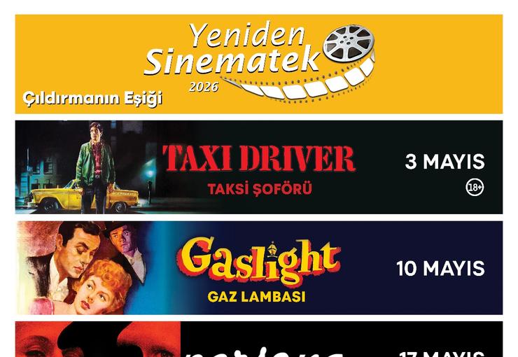 İzmir Büyükşehir Belediyesi Yeniden Sinematek gösterimleri, mayıs ayında “Çıldırmanın Eşiği”