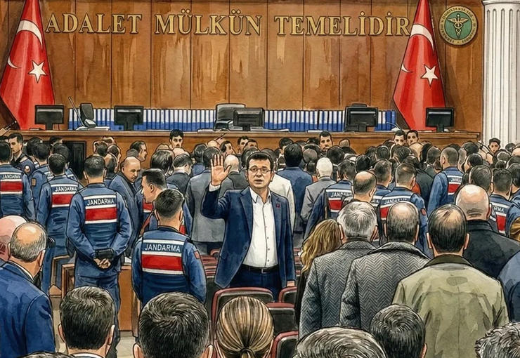 İBB Başkanı ve CHP'nin cumhurbaşkanı adayı Ekrem İmamoğlu'nun da aralarında