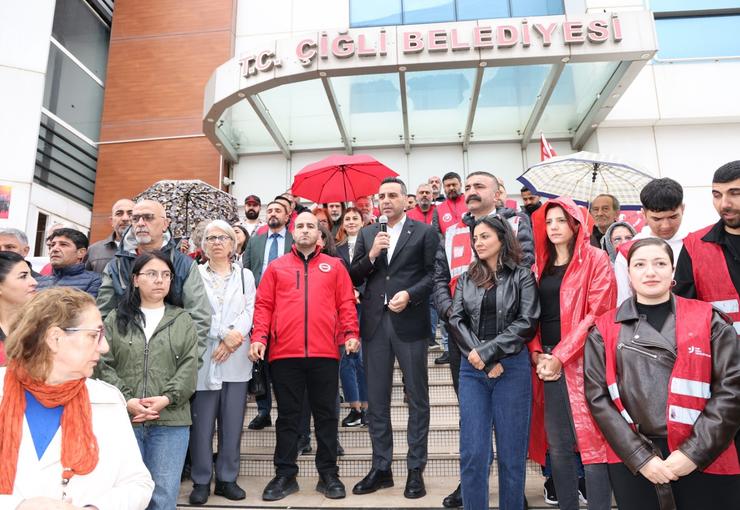 Çiğli Belediye Başkanı Onur Emrah Yıldız, 1 Mayıs Emek ve
