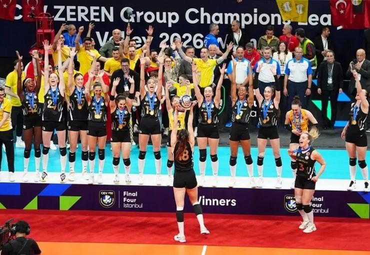 Sarı-Siyahlılar, Eczacıbaşı Dynavit’i 3-1 yenerek Zeren Grup CEV Şampiyonlar Ligi’ndeki