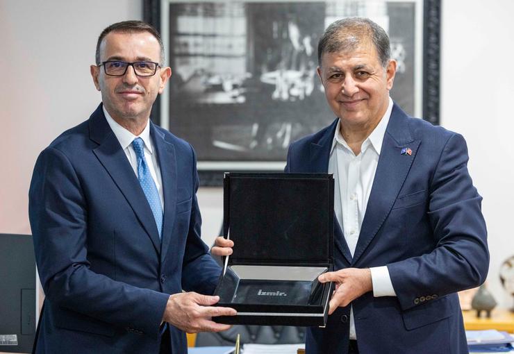 Kosova Gençlik ve Spor Bakanı Blerim Gashani ve beraberindeki heyet,