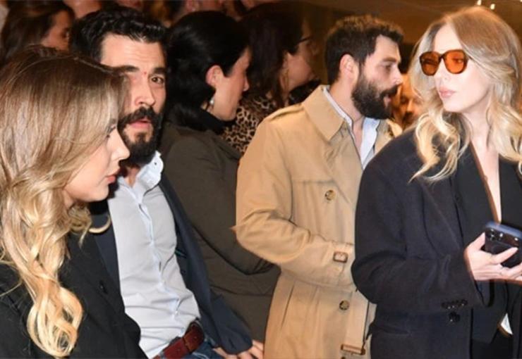 Ünlü oyuncu Akın Akınözü yeni aşkını Kenan Doğulu konserinde herkese
