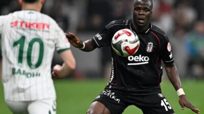 Beşiktaş'ın 23 yaşındaki Beninli oyuncusu Junior Olaitan, Türkiye Kupası yarı