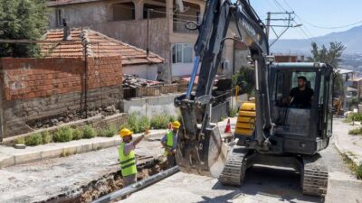 İZSU Genel Müdürlüğü, Bayraklı’da 6 mahalleyi kapsayan 35 kilometrelik içme