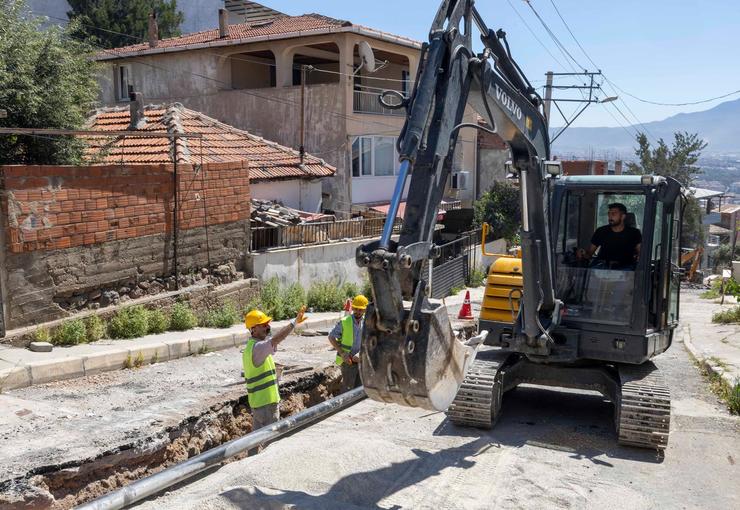 İZSU Genel Müdürlüğü, Bayraklı’da 6 mahalleyi kapsayan 35 kilometrelik içme