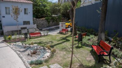 Konak Belediyesi ekiplerinin Varyant’ta gerçekleştirdiği çalışmayla 412 Sokak yepyeni bir