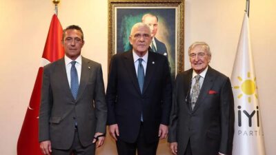 İYİ Parti Genel Başkanı Müsavat Dervişoğlu, Koç Holding Şeref Başkanı