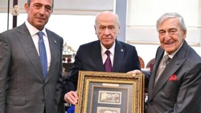 Koç Holding Şeref Başkanı Rahmi Koç ve Yönetim Kurulu Başkan