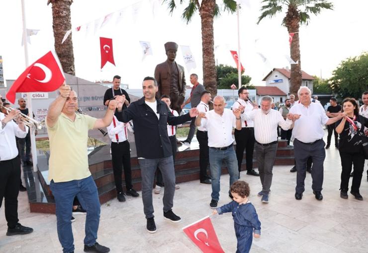Çiğli’de 19 Mayıs Atatürk’ü Anma, Gençlik ve Spor Bayramı büyük