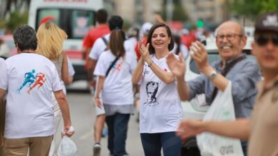 Karabağlar Belediyesi tarafından 19 Mayıs Atatürk'ü Anma, Gençlik ve Spor