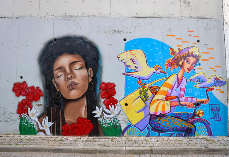 Buca Belediyesi’nin bu yıl ikinci kez düzenlediği Grafiti Şenliği, Türkiye’nin