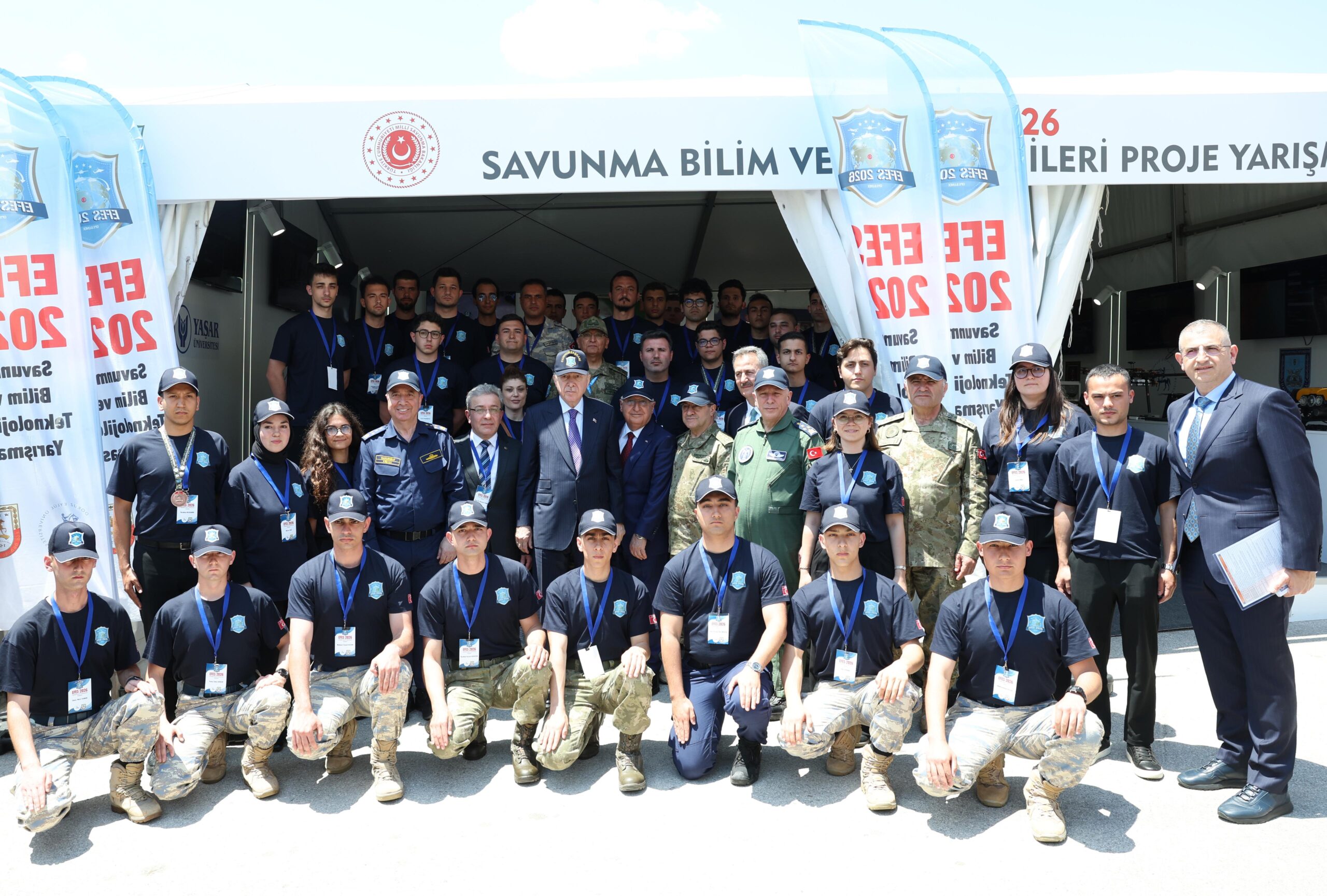 Cumhurbaşkanımız Sayın RECEP TAYYİP ERDOĞAN’ın katılımıyla gerçekleşen EFES-2026’da Dokuz Eylül