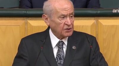 Milliyetçi Hareket Partisi Genel Başkanı Devlet Bahçeli, partisinin grup toplantısında