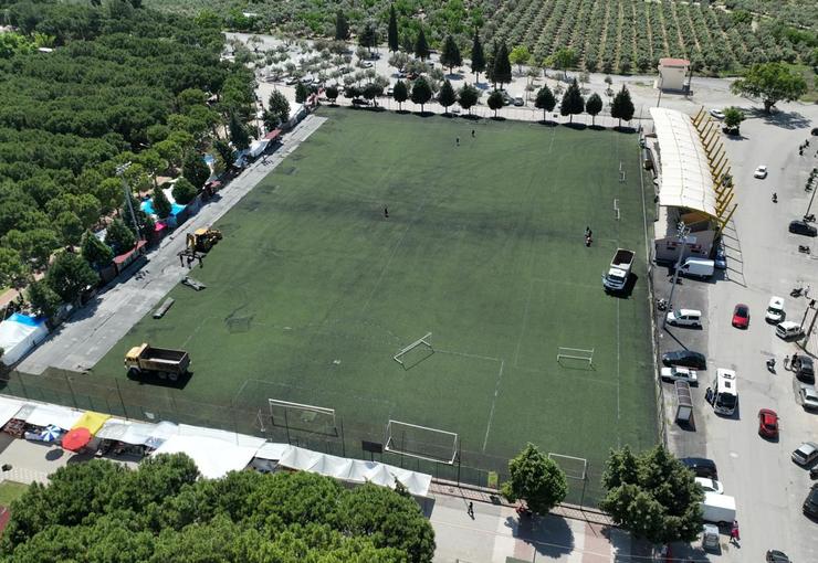Manisa Büyükşehir Belediyesi, kentin spor altyapısını modernize etmek için 5