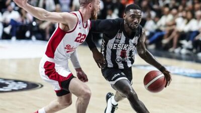 Beşiktaş GAİN, Basketbol Süper Ligi'nin yarı final serisi beşinci maçında