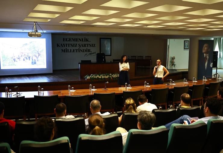 Çamlık’ta bulunan Atatürk Evi için hazırlanan restorasyon projesine ilişkin bilgilendirme
