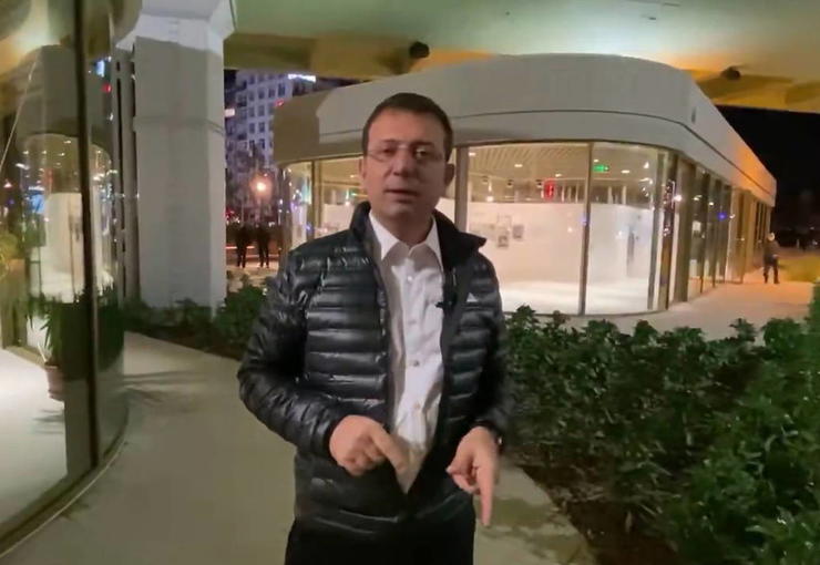 Tutuklu cumhurbaşkanı adayı Ekrem İmamoğlu, sosyal medya hesabı üzerinden yayınladığı